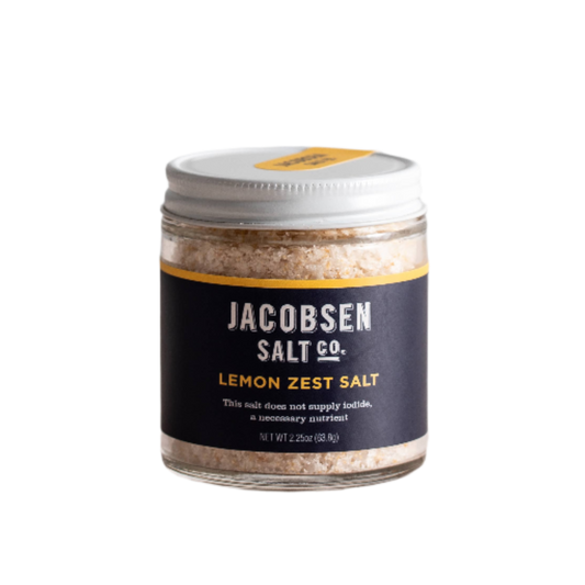 Lemon Zest Infused Sea Salt