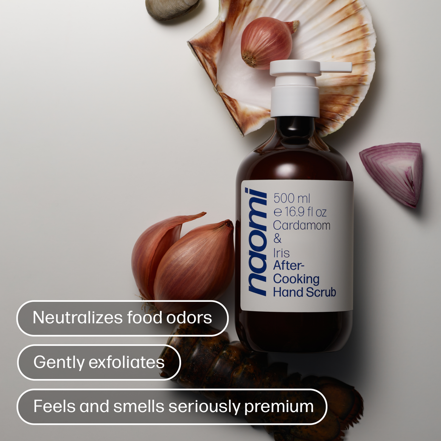 After-Cooking Hand Scrub - Cardamom & Iris