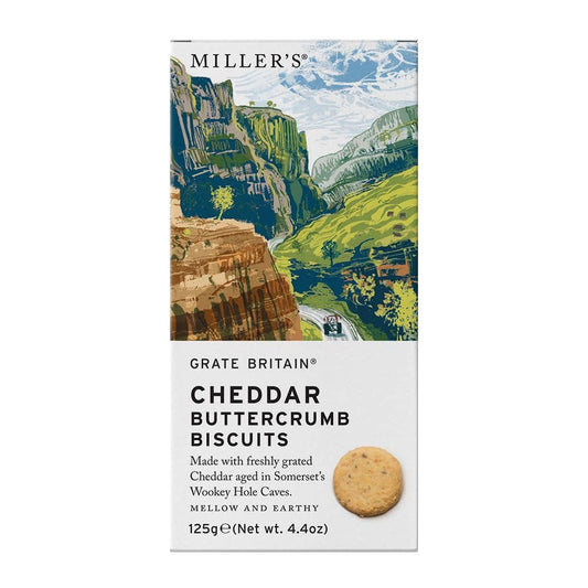 Grate Britain Cheddar Cheese Buttercrumb Biscuits