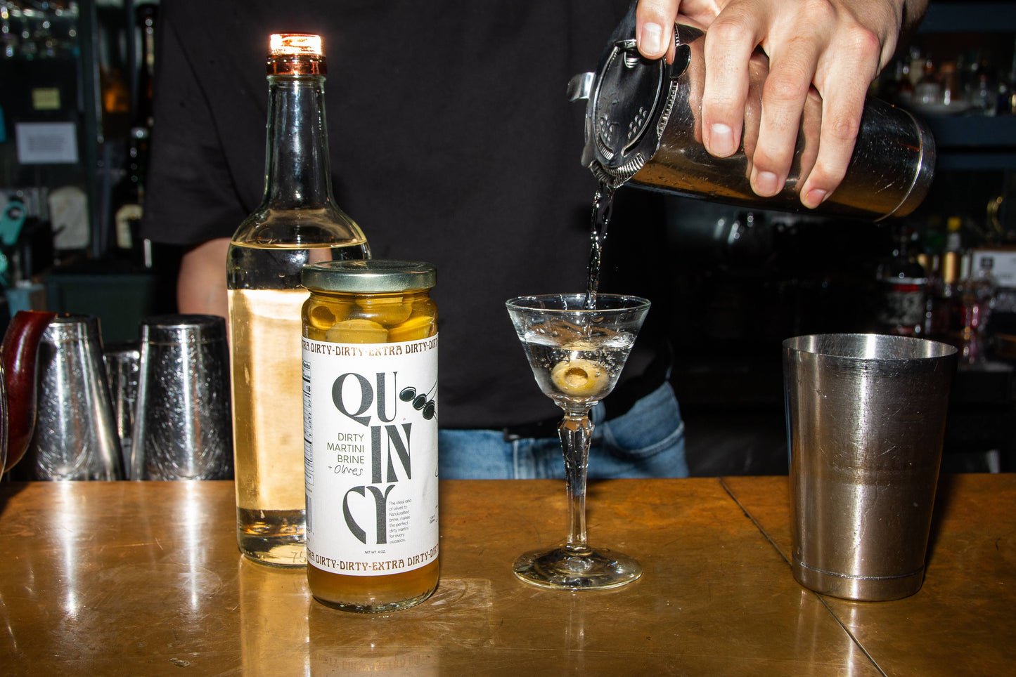Quincy Jar - Olives & Martini Brine