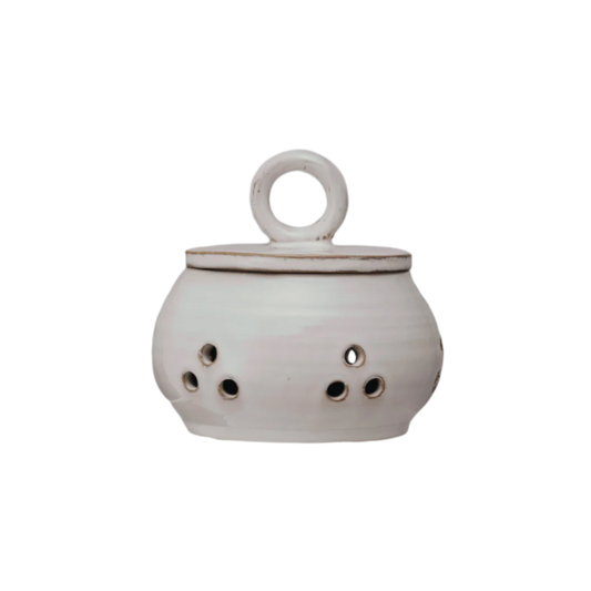 Garlic Keeper with Lid