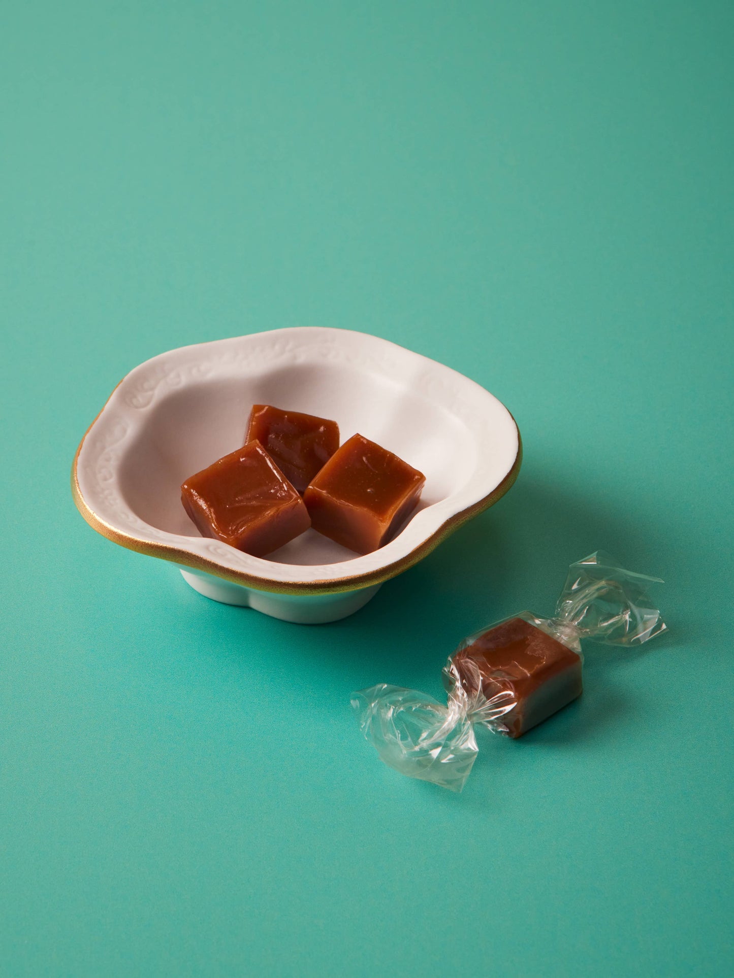 Strawberry Sakura Caramels