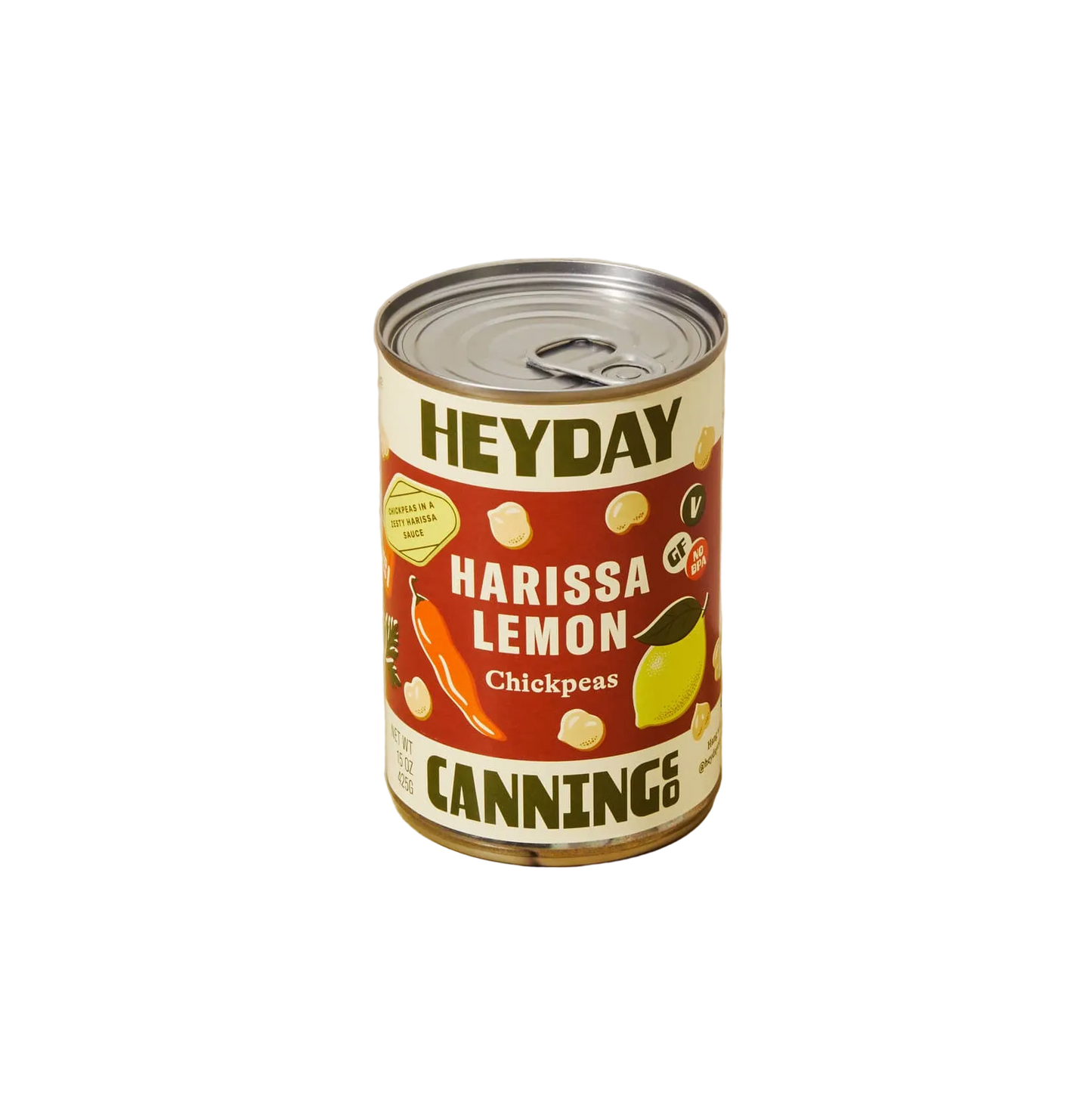 Harissa Lemon Chickpeas