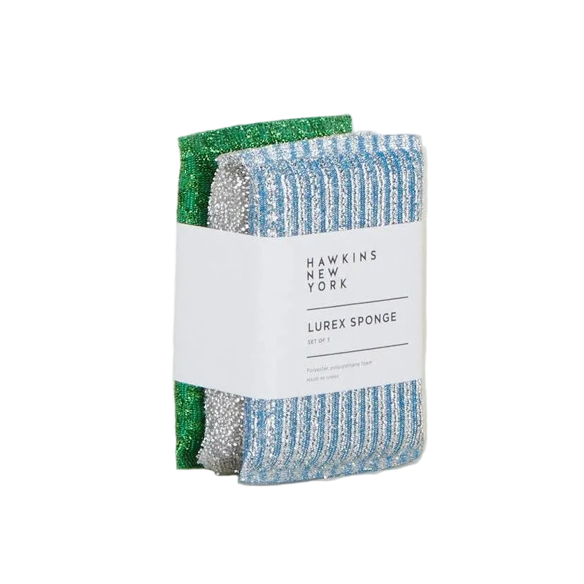 Lurex Sponges - Set of 3