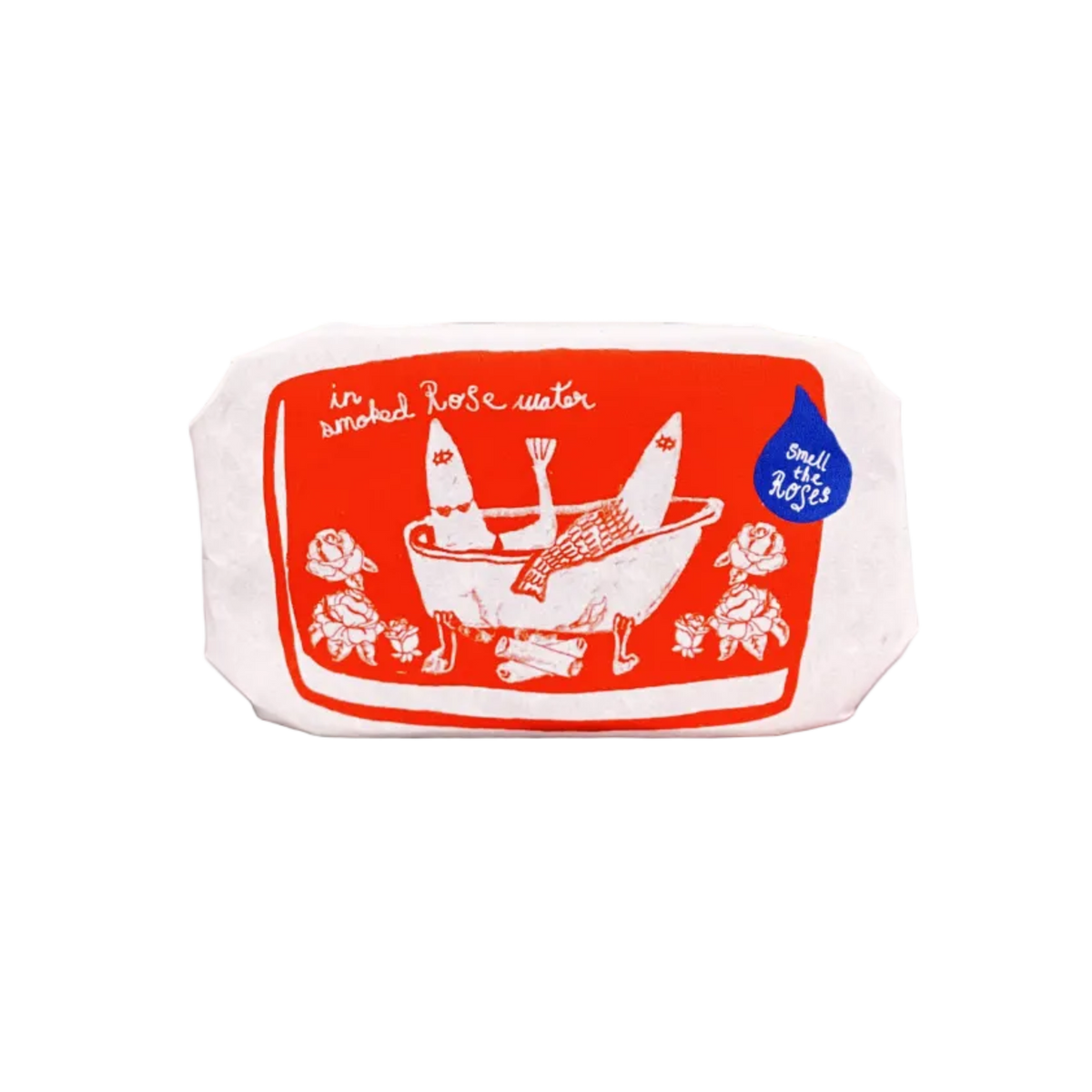 Tinned Fish Candle - Smoked Rose Water Handmade Soy Wax