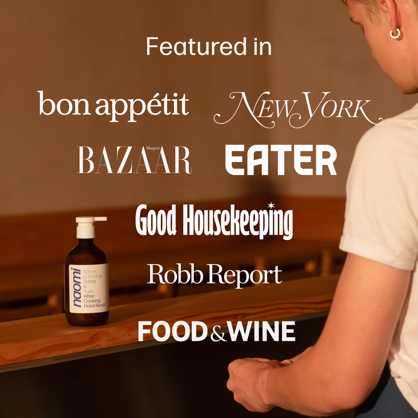 After-Cooking Hand Scrub - Bergamot & Black Pepper