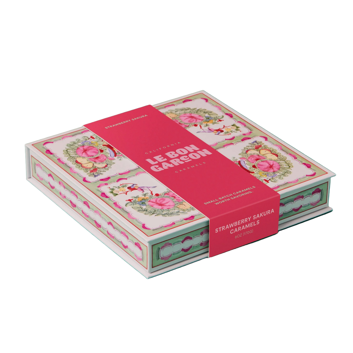 Strawberry Sakura Caramels