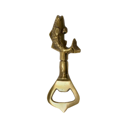 Brass Fish Bottle Opener