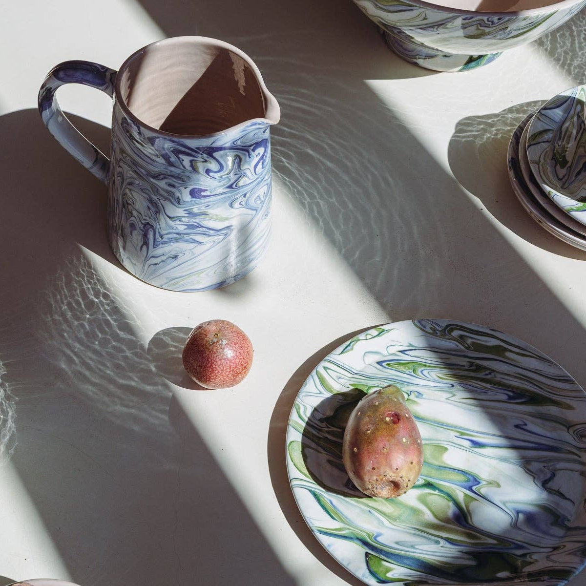 Marbled Ocean Pitcher