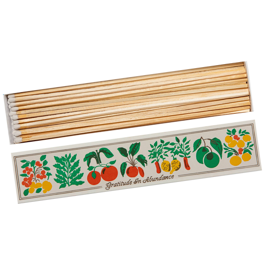 Long Safety Matches - Gratitude In Abundance