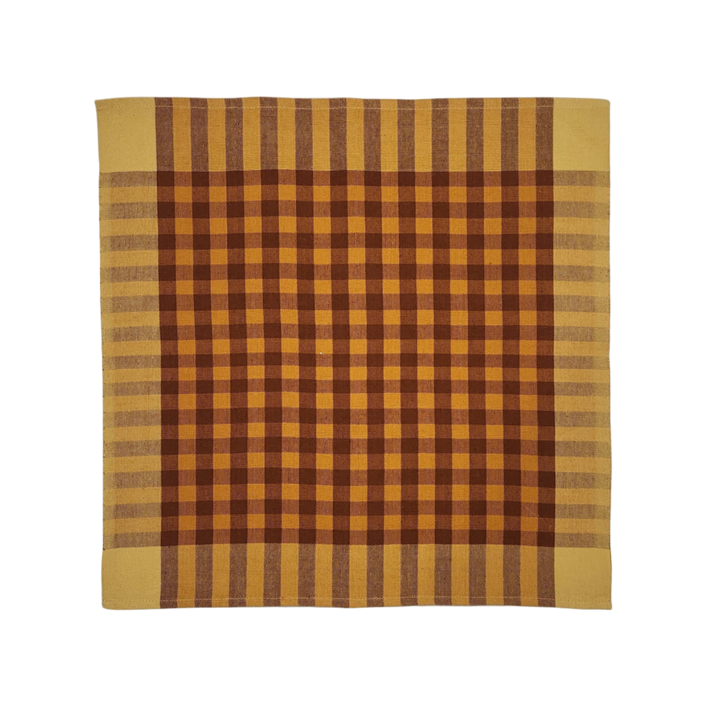 Grid Napkin Pair - Maize