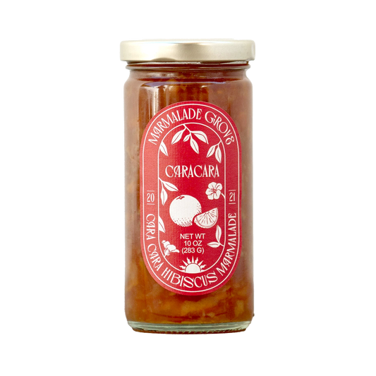 Cara Cara & Hibiscus Marmalade: 10oz Marmalade Jar