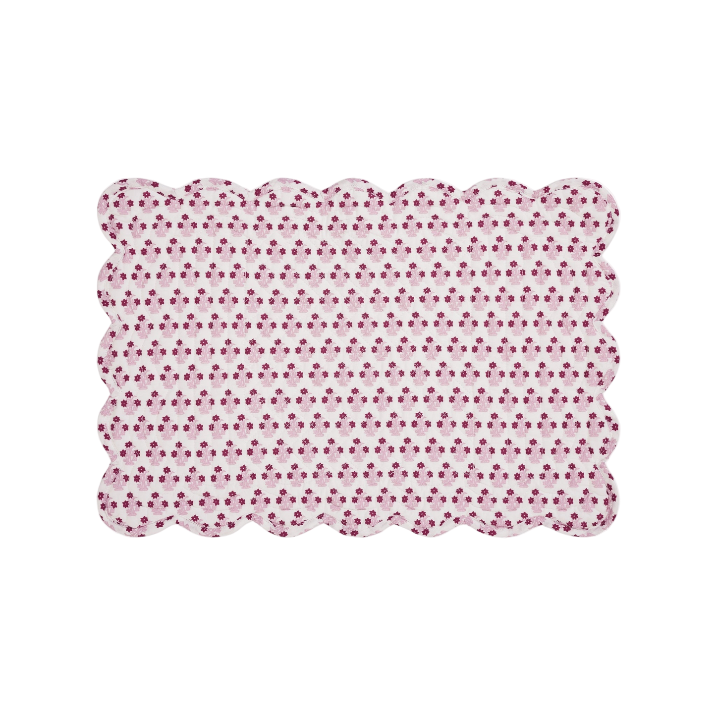 Abigail Scalloped Quilted Placemat