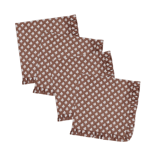 Constance Ruffled Dinner Napkin - Set of 4
