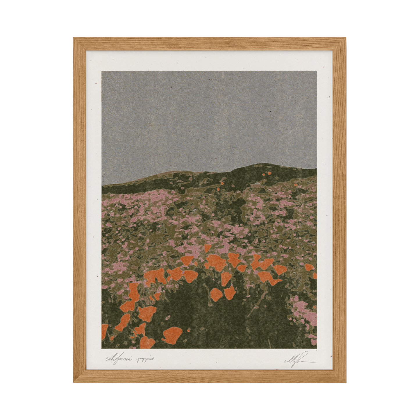 California Poppies Print