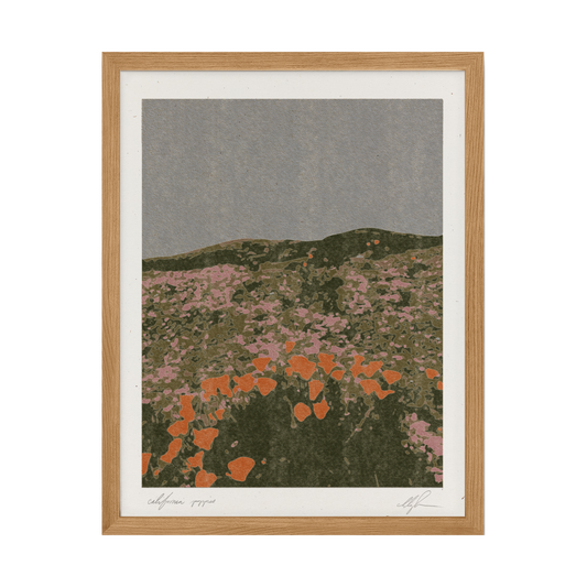 California Poppies Print