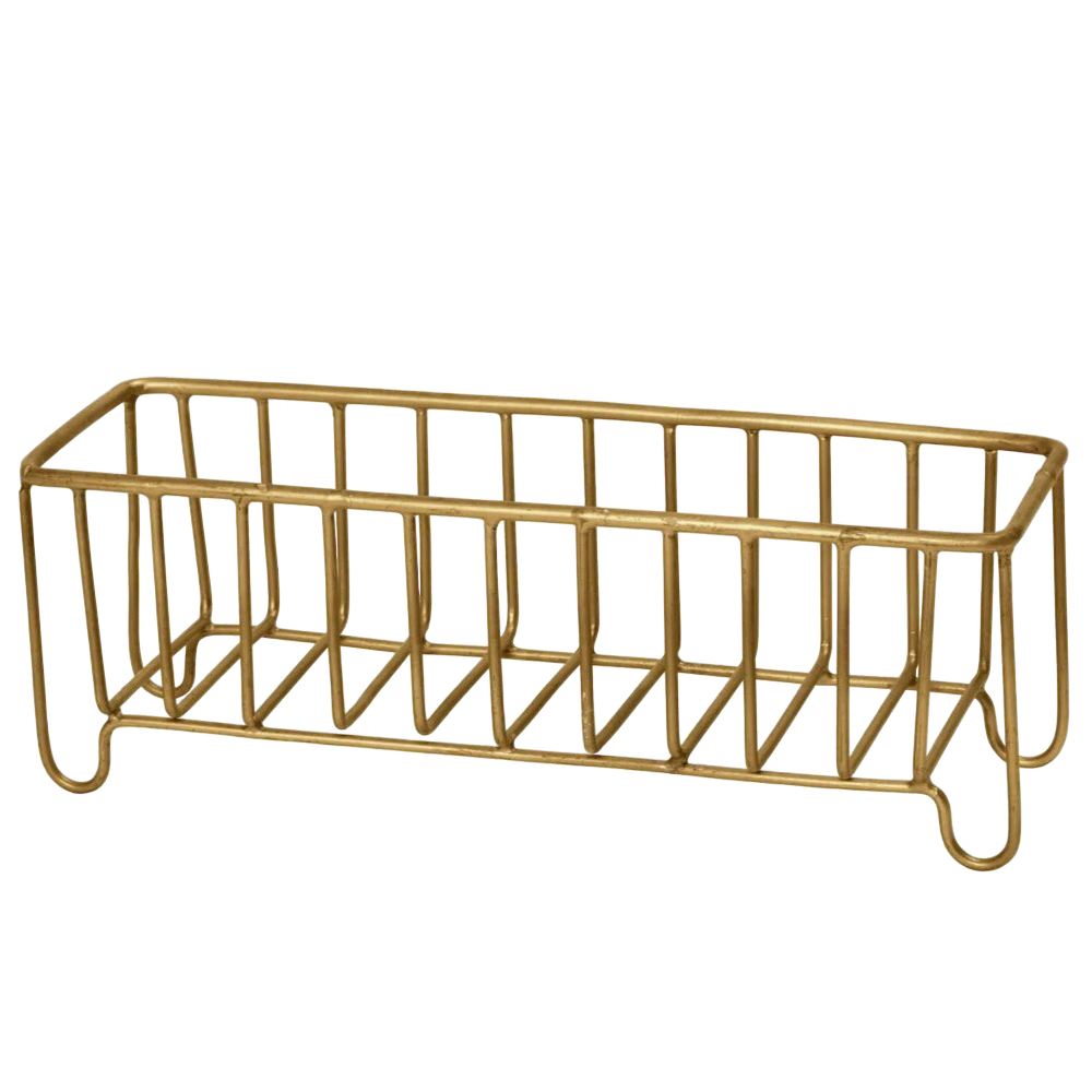 Brass Slender Basket