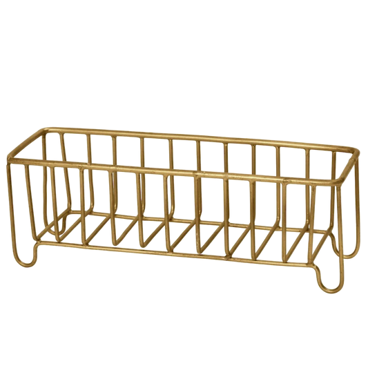 Brass Slender Basket