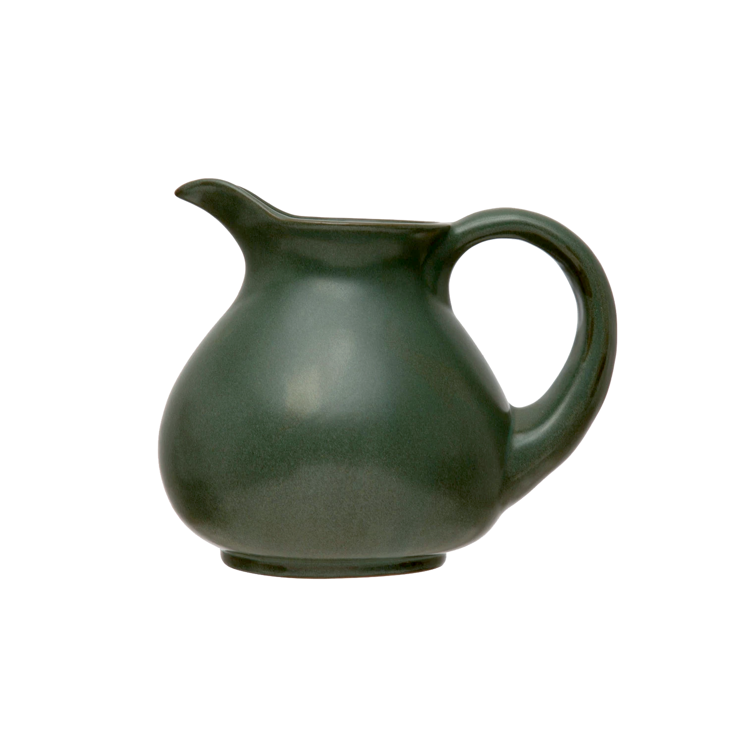 1 1/2 Qt Pitcher in Graffiti Green - Stoneware & Co.